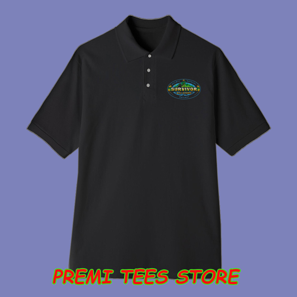 Survivor All Stars Men’s Printed Black Size S-3XL