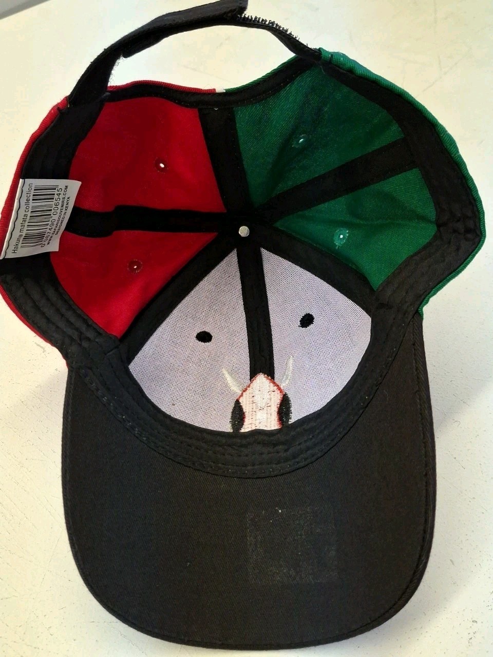 Kenya Baseball Cap Strap Back Cotton