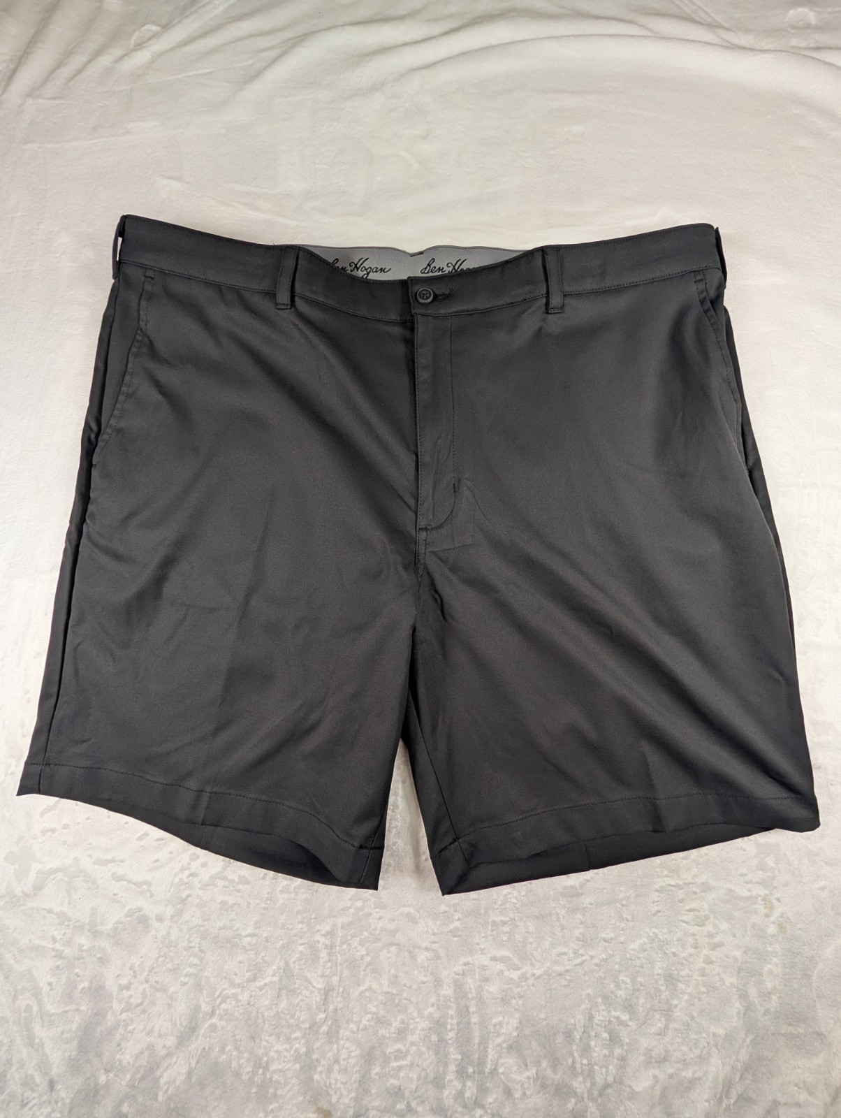 Ben Hogan Performance Men’s Size 44 Golf Shorts Stretch Fabric Caviar Black