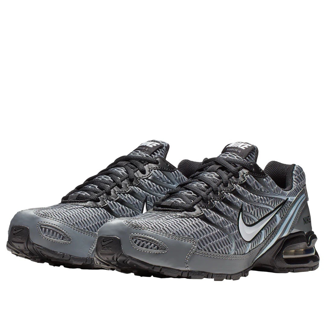 Nike Air Max Torch 4 White Black Pure Platinum Sneakers 343846-012 Men’s Sizes