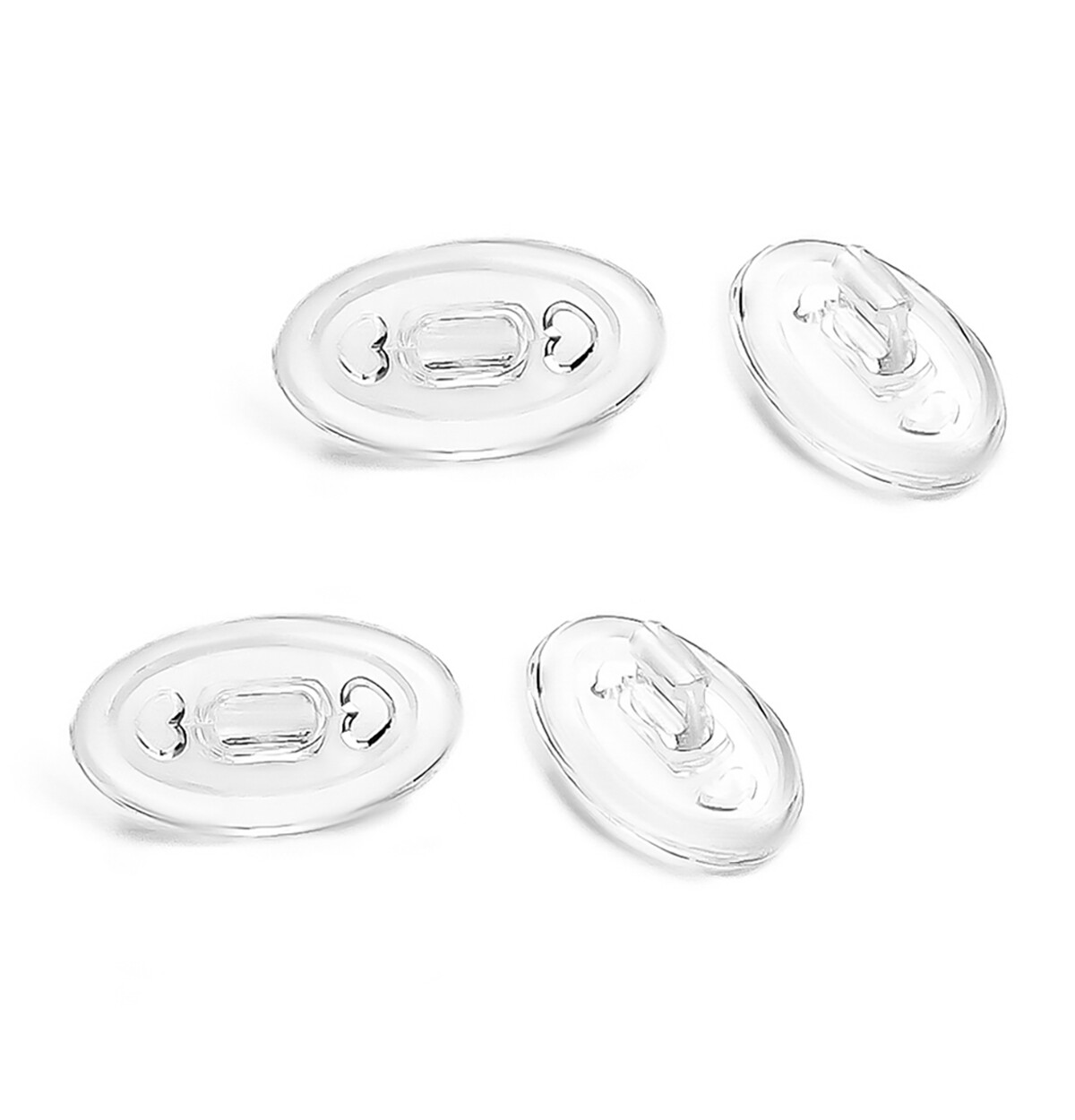 Replacement Nose Pads for Oakley Wire Tap 2.0 OO4145 Sunglasses Nose Pieces