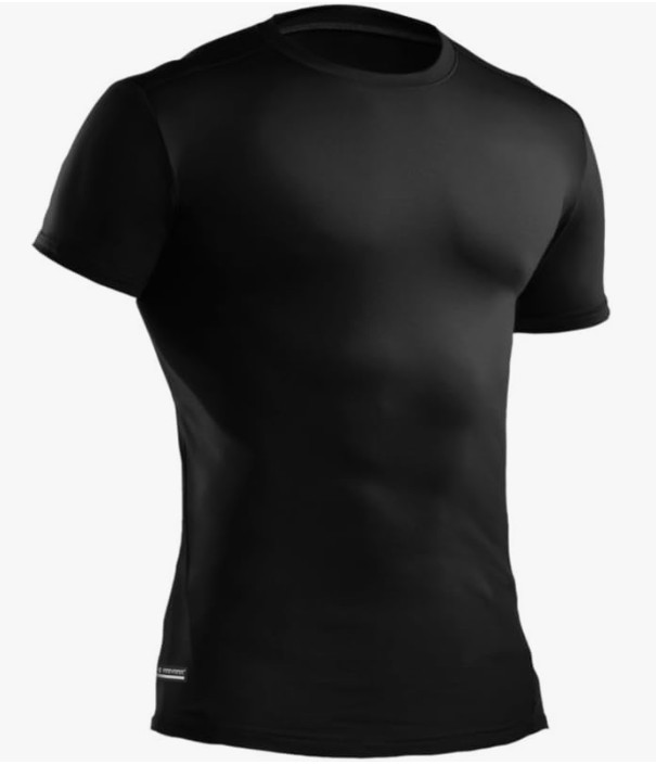 Under Armour 1216007 Men’s Heat Gear Tactical Compression Sleeve T-Shirt Size L