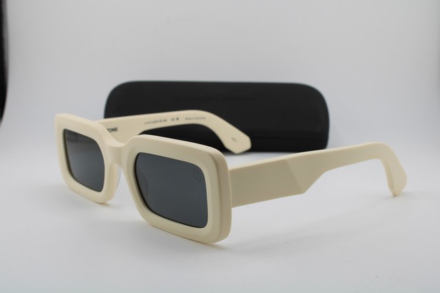 NEW PRODESIGN DENMARK MOONSTONE C. 1411 GQ WHITE AUTHENTIC SUNGLASSES 52-24
