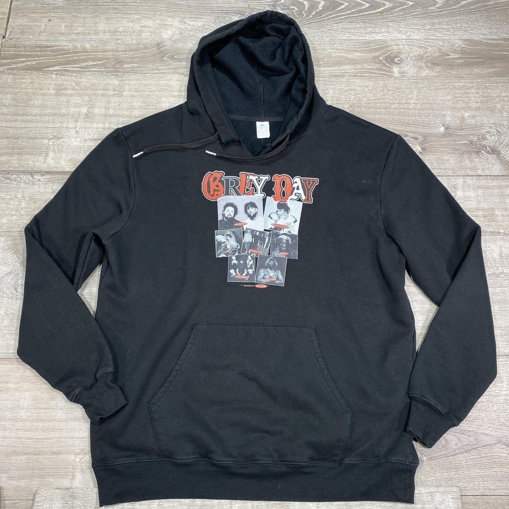 Suicideboys Grey Day Hoodie Mens XL Black 2022 Tour Sweatshirt Rap Hip Hop Band