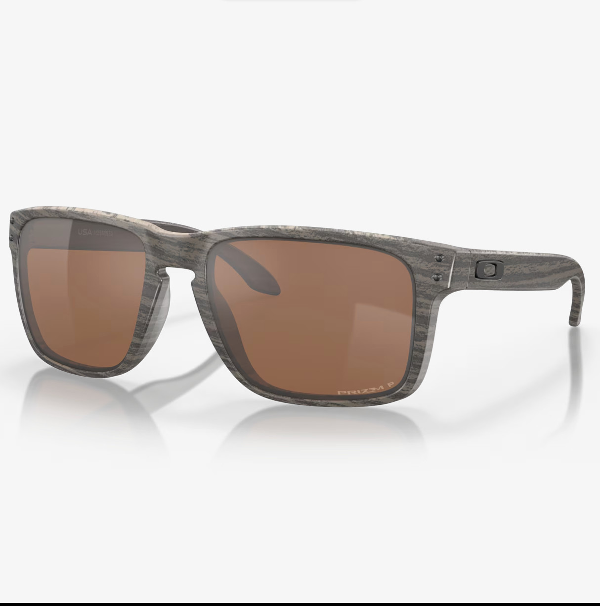 NEW Oakley Holbrook XL Woodgrain l Prizm Tungsten Polarized OO9417-06