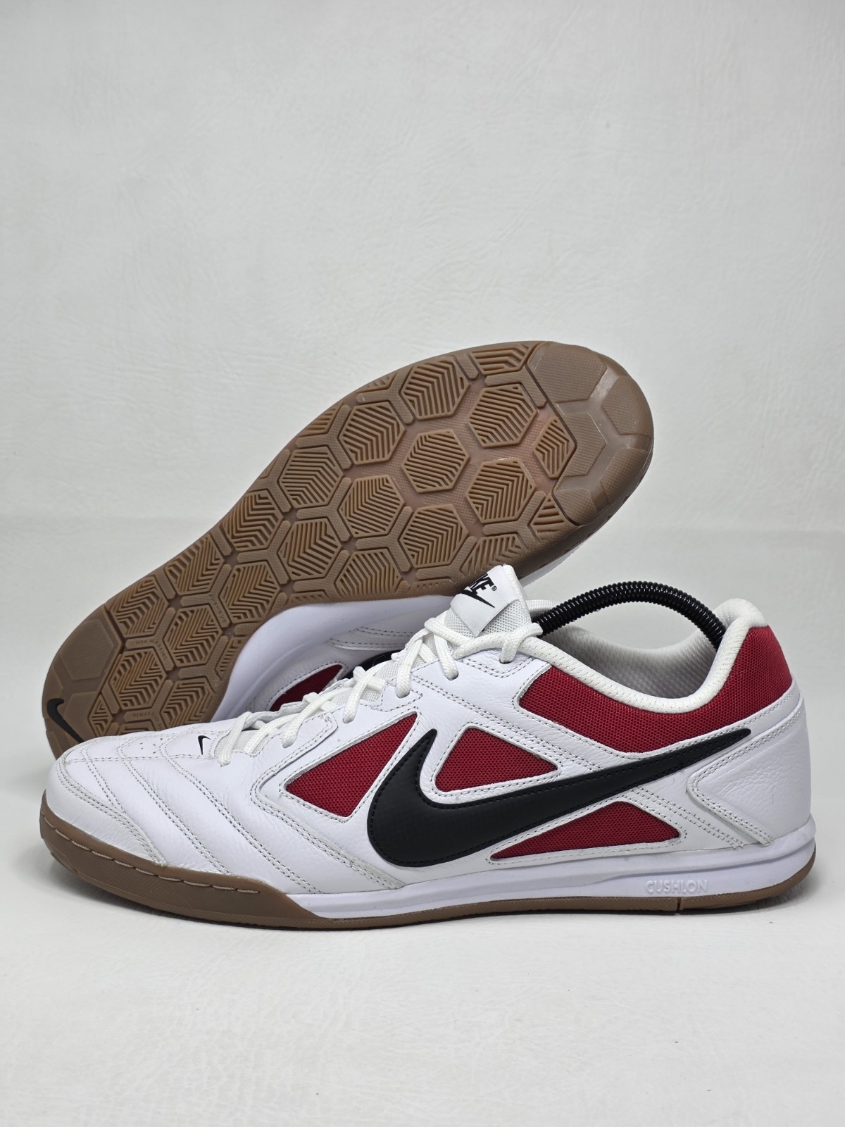 Nike Gato Men’s Size 14 Chicago White Red Gum Indoor Soccer Shoes IB8509-100 New