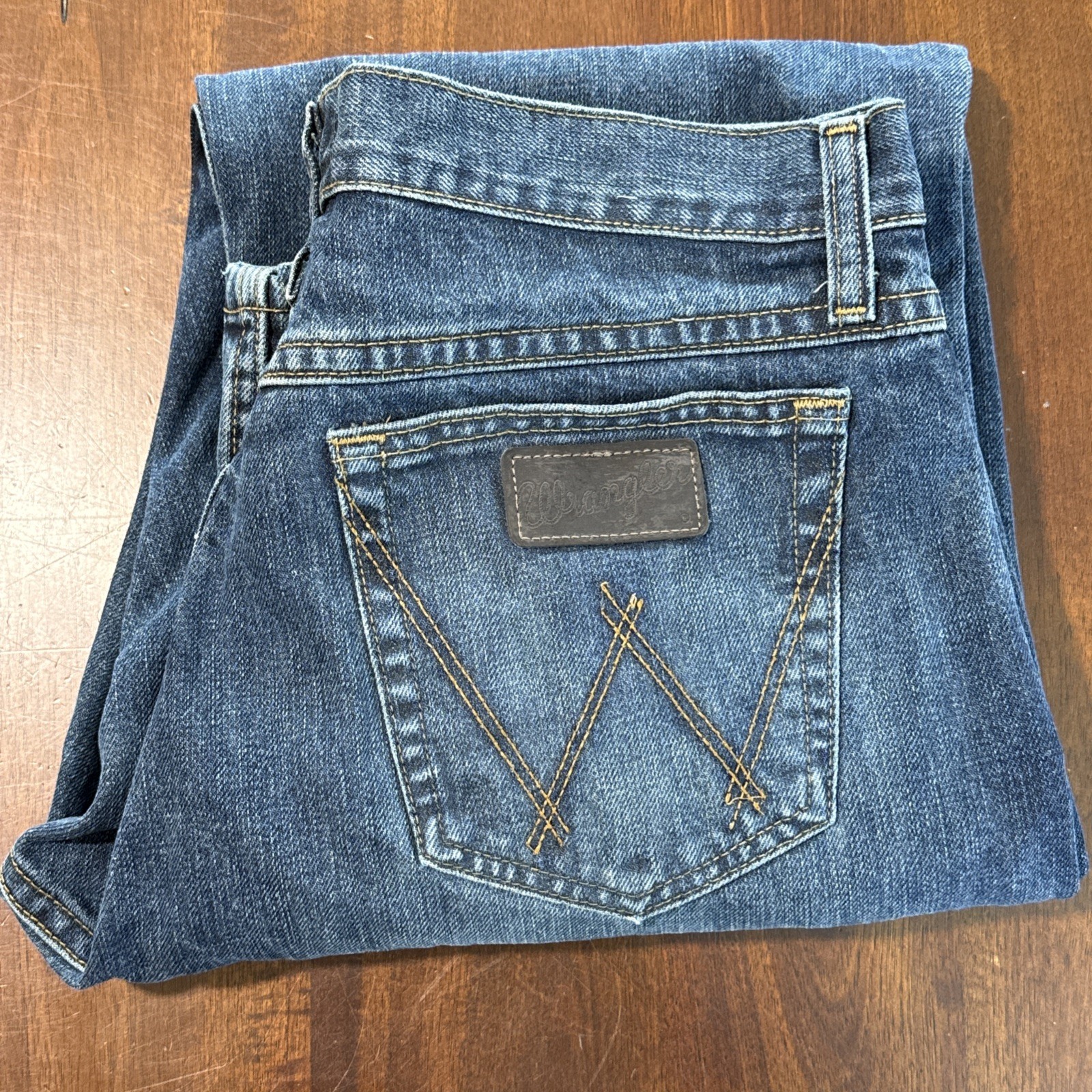 Wrangler Mens 20x Style 01 Competition Jeans 32×32 Relaxed Bootcut Western Rodeo