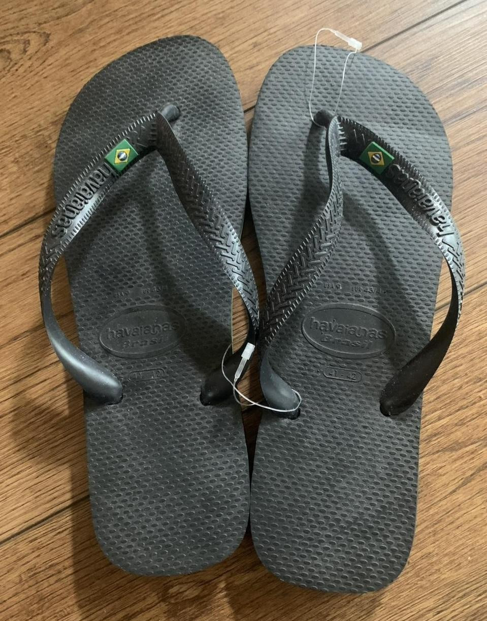 Havaianas Black Flip Flop Size 9