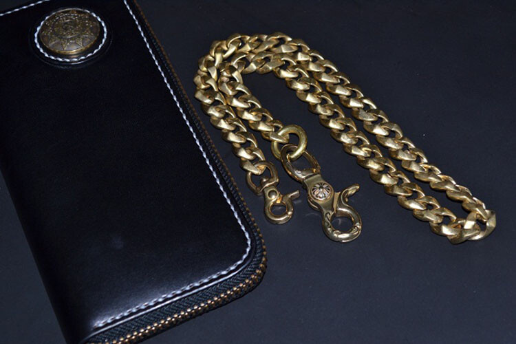 SMALL BRASS SWIVEL CLASP SNAP HOOK Key Ring Chain LeatherCraft Hardware DIY #1
