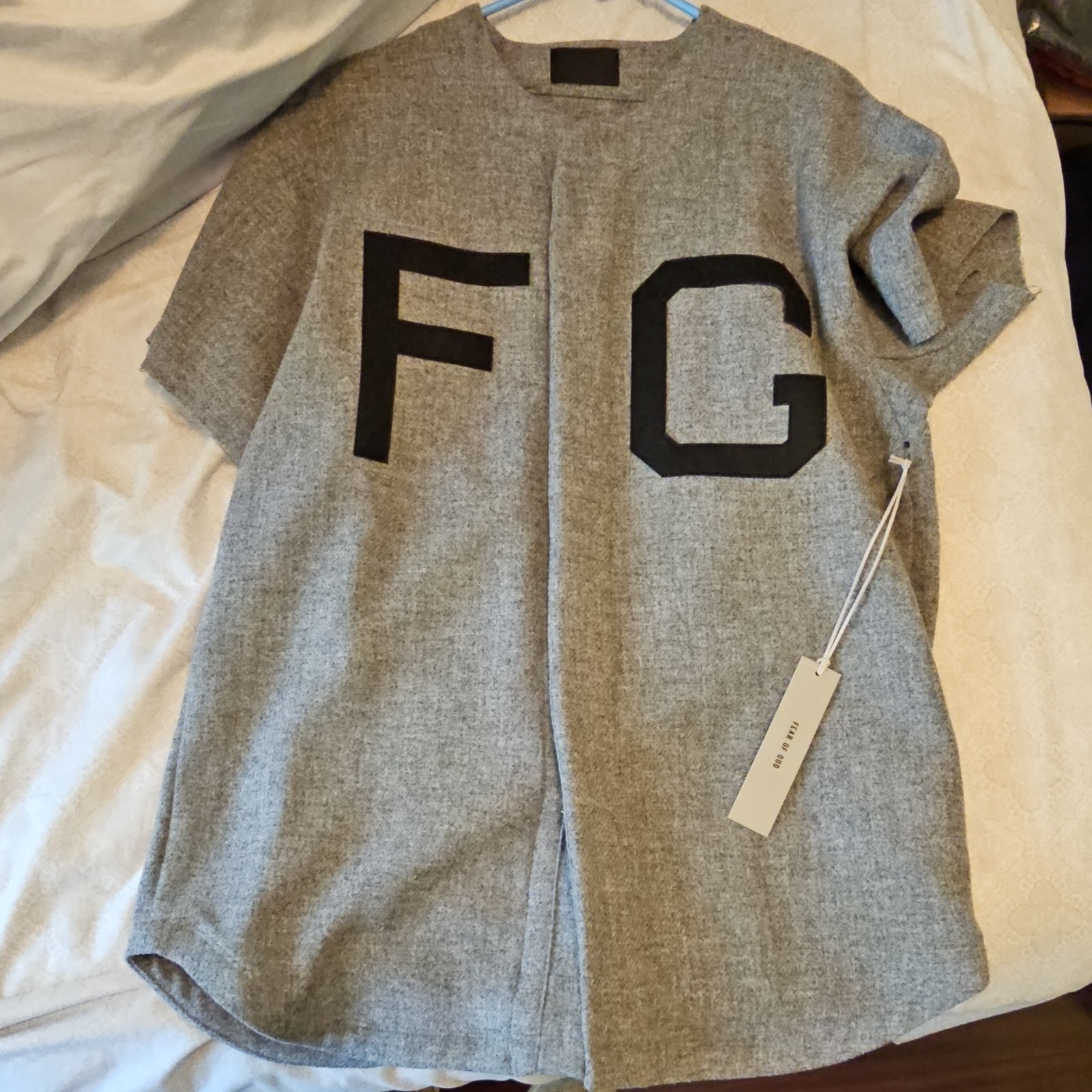 Fear of God baseball Jersey Large
