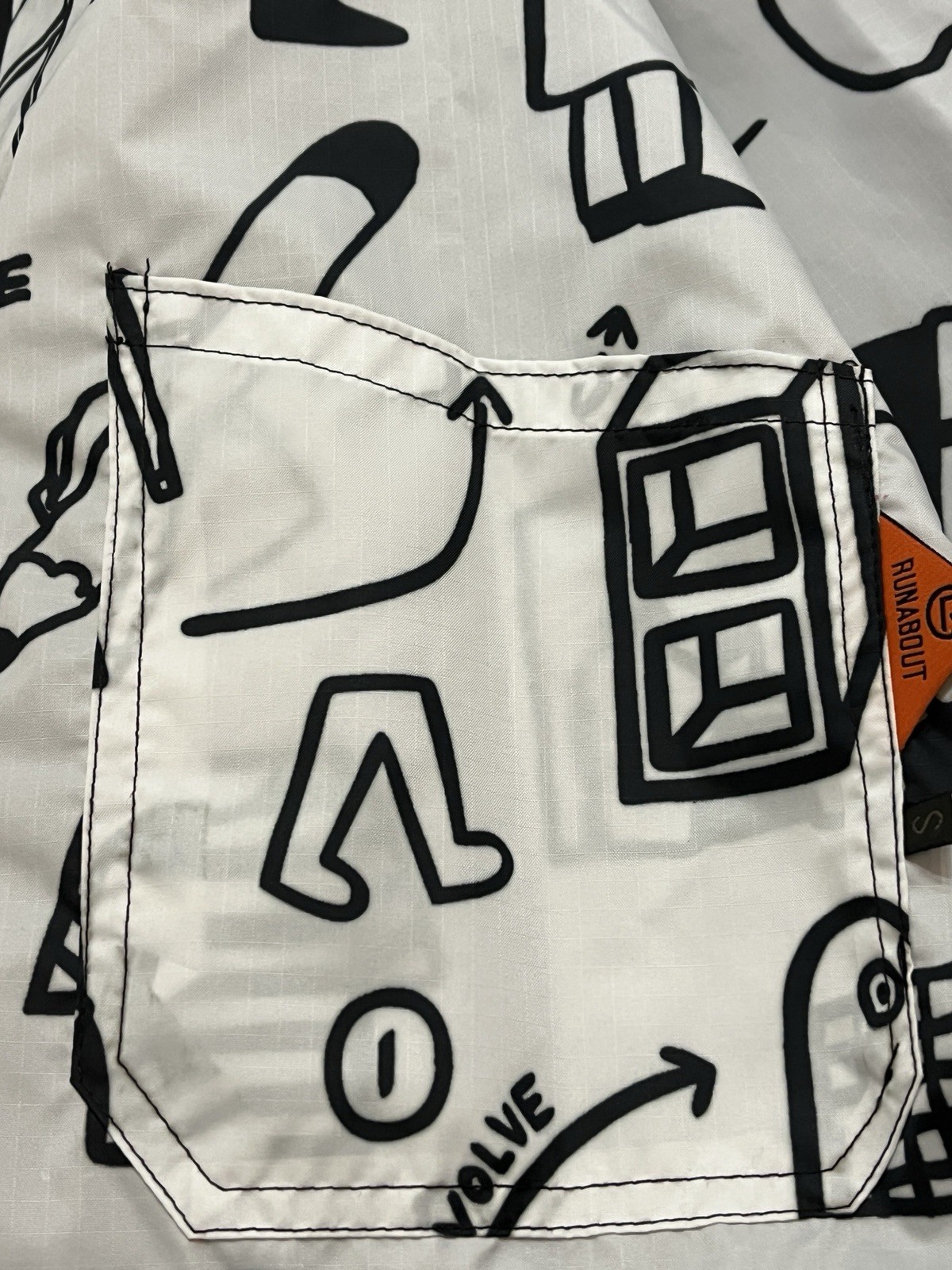 Runabout Goods Reversible Jacket in Men’s Size Small