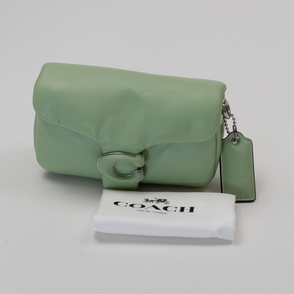 COACH Pillow Tabby Shoulder Bag 18 Pale Pistachio 0451