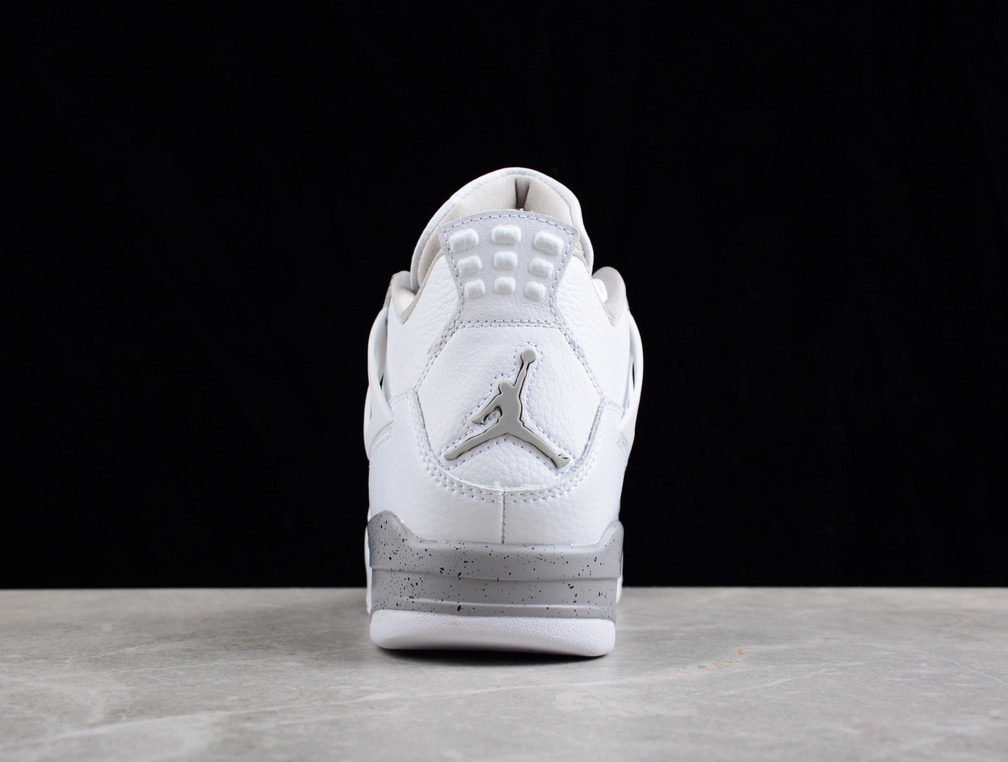 Jordan 4 Retro «White Oreo » Men’s Basketball Shoes Mid Top