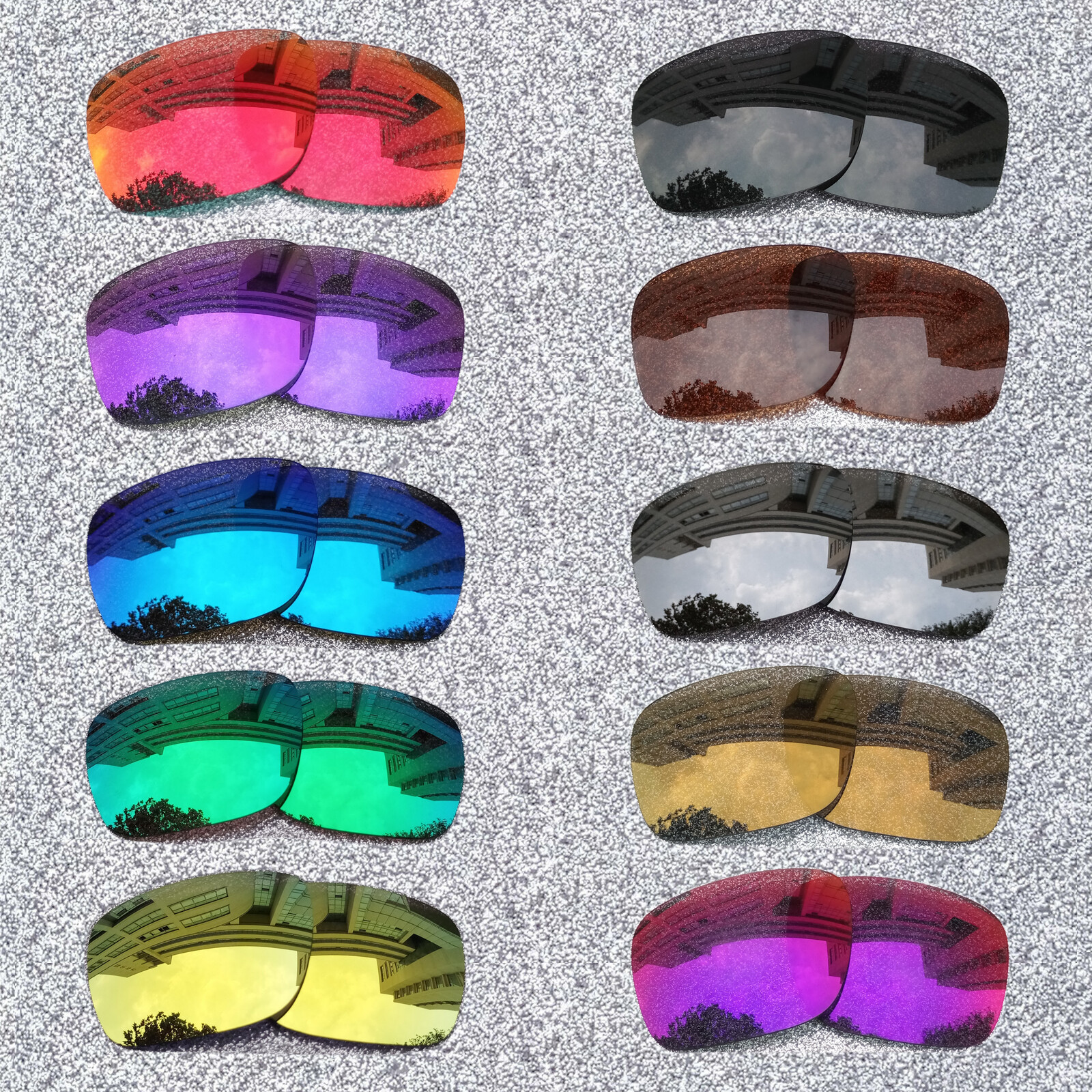 ExpressReplacement Polarized Lenses For-Oakley Splice Sunglasses-Opt