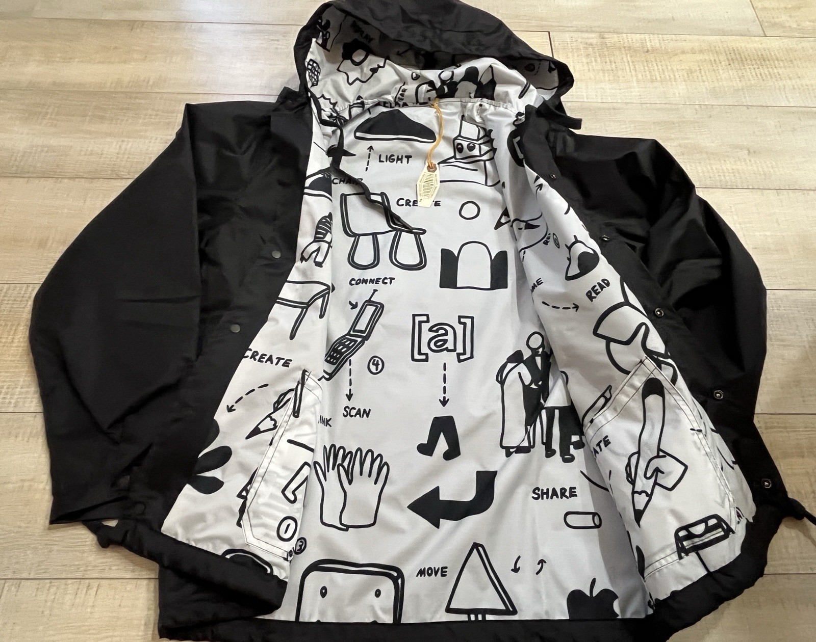 Runabout Goods Reversible Jacket in Men’s Size Small