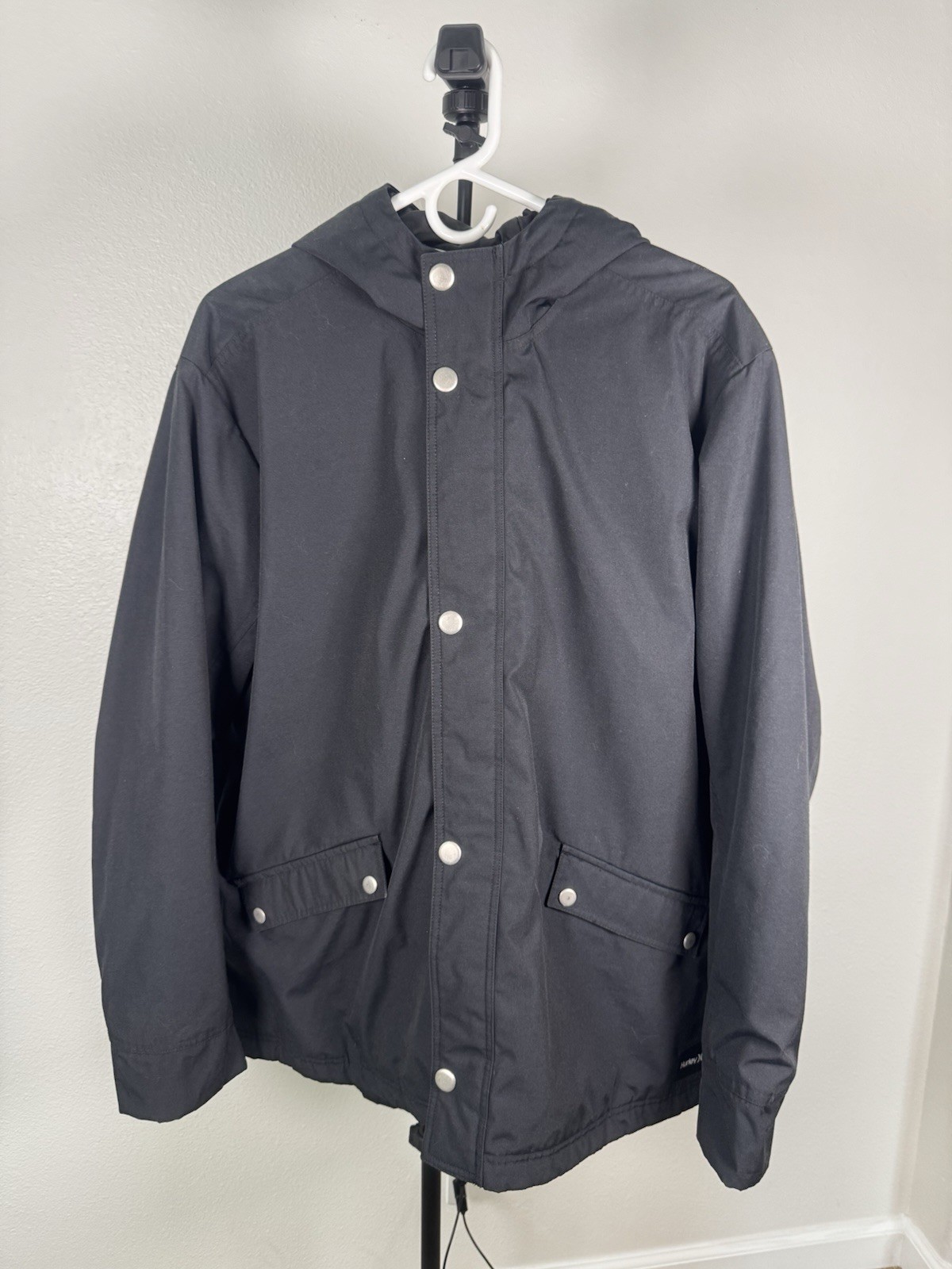 Hurley Snow Jacket Button And Zipper Water Proof Jacket Size Large