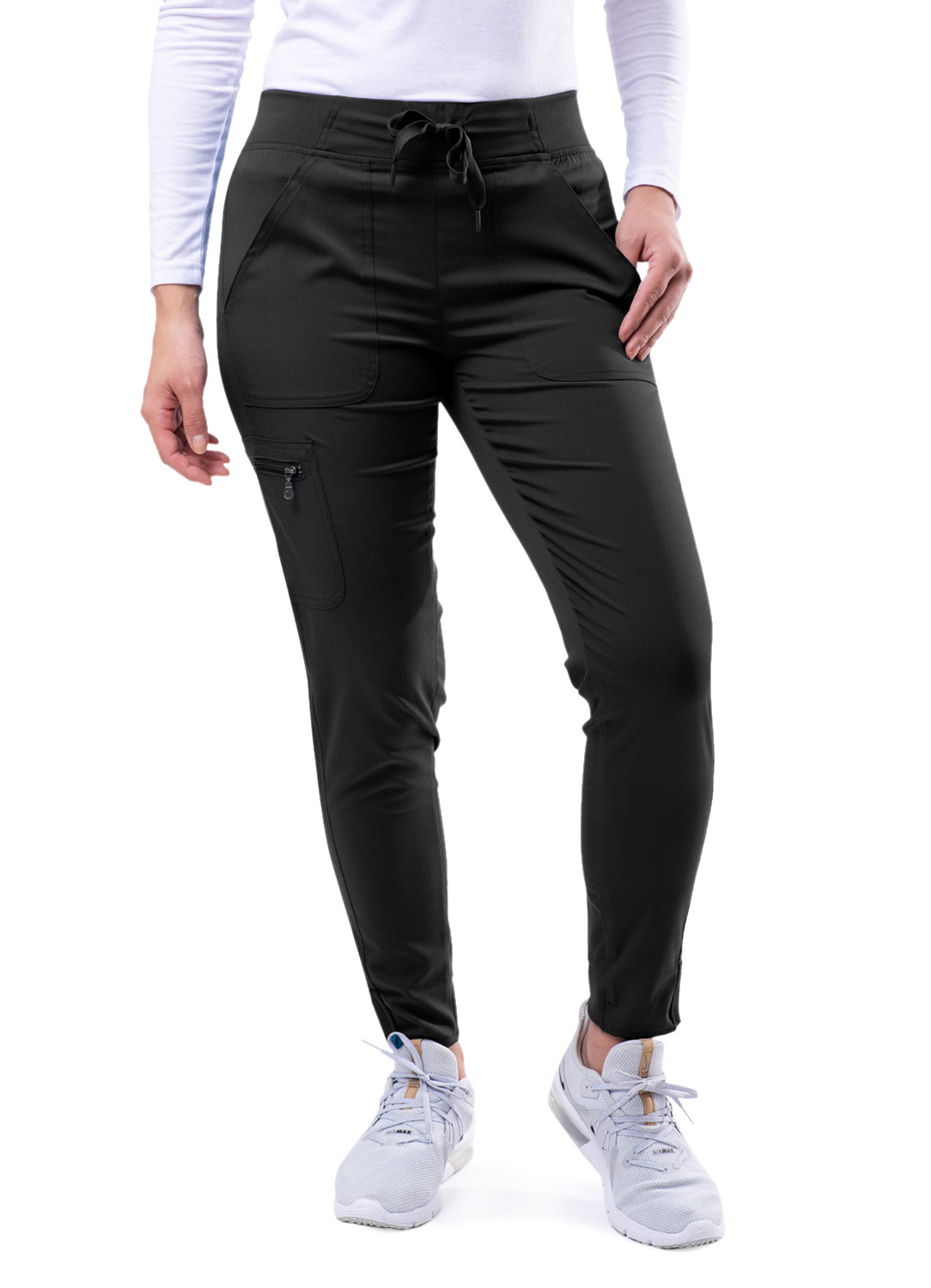 Adar Pro Scrubs For Women – Ultimate Yoga Jogger Scrub Pants – Tall