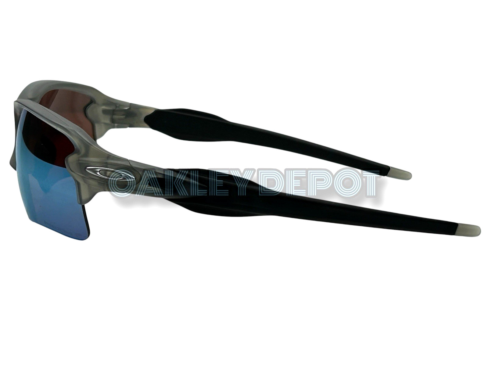 ✅🕶️ OAKLEY FLAK 2.0 XL 09188 MATTE GREY INK/PRIZM DEEP H2O POLARIZED SUNGLASSES