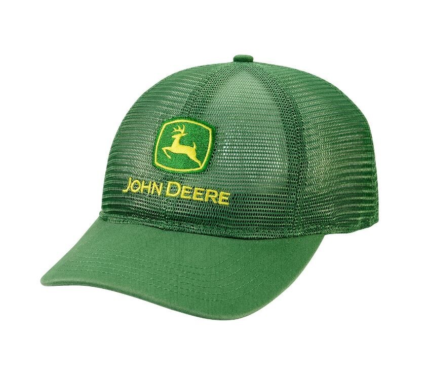 LP81105 John Deere Licensed Gree Trucker Soft Mesh Cap Green Hat