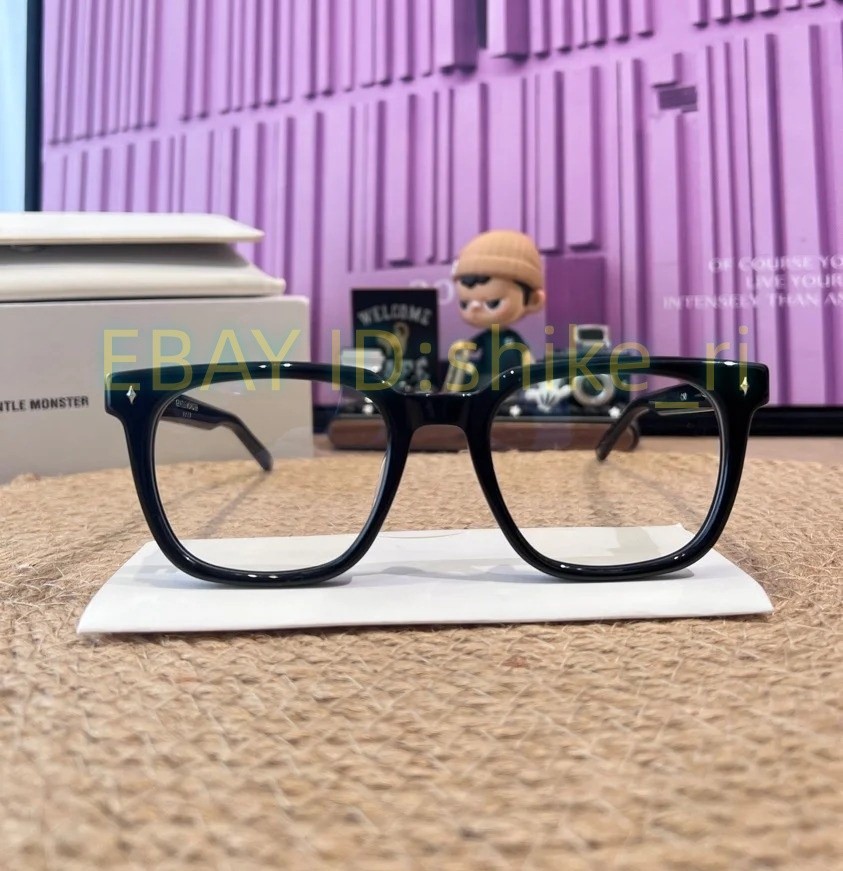 GentleMonster Sunglasses Bold – OJO 01 Black Frame Clear Lenses