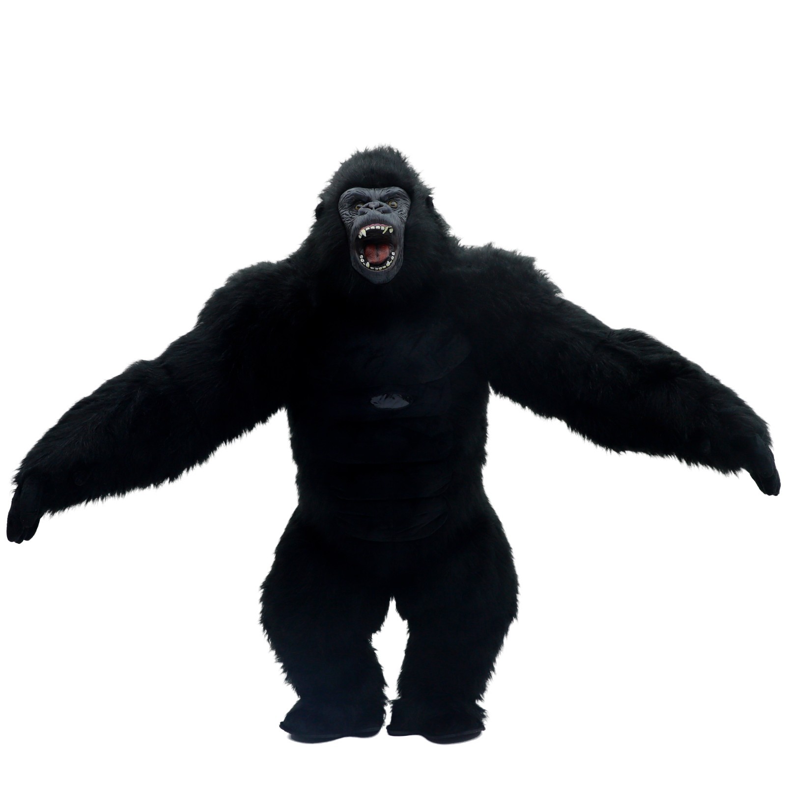 Giant Gorilla King Kong Inflatable Costume Adult Halloween Cosplay Party Outfit