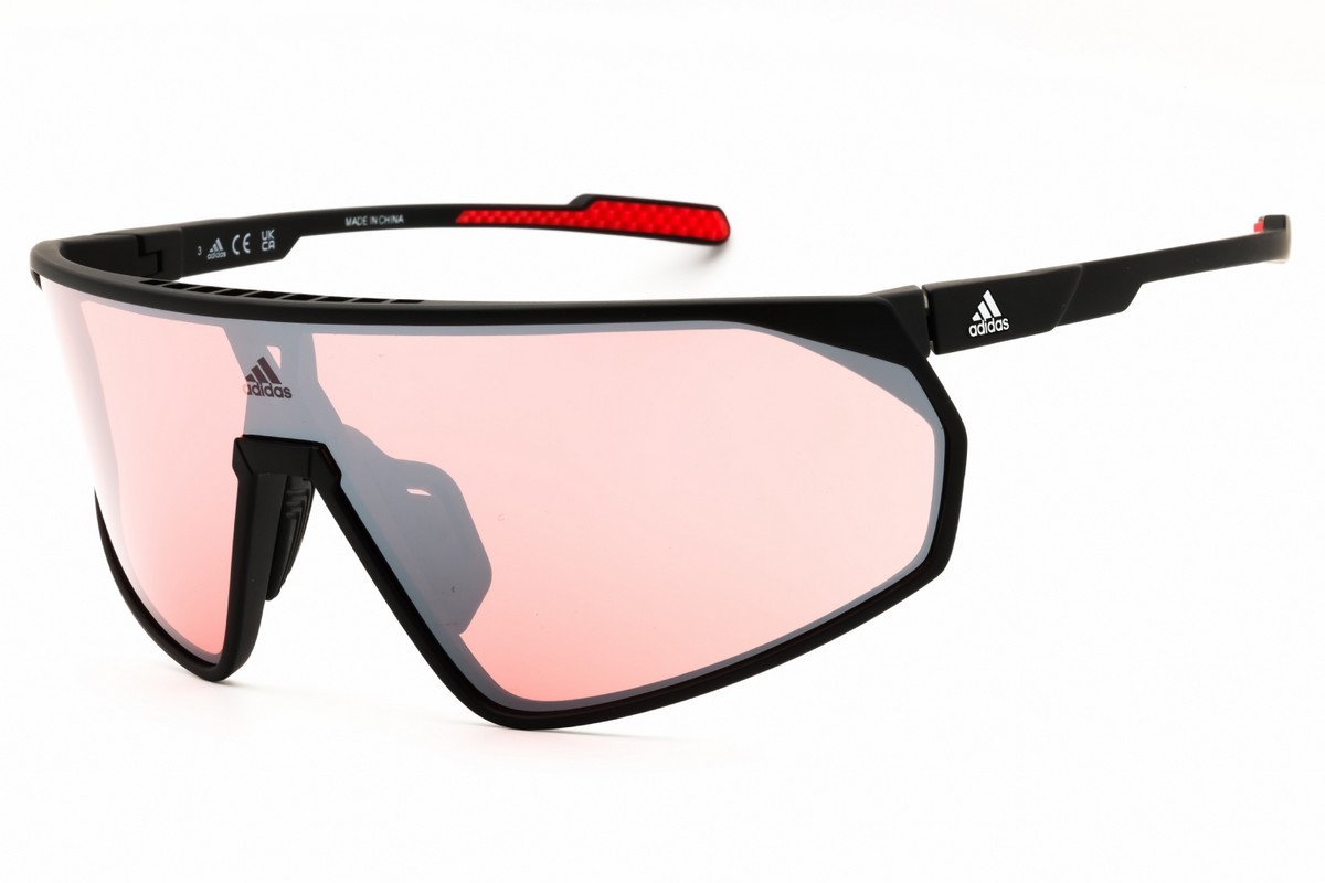 ADIDAS ADSP0074-02E-00 Sunglasses Frame Size 00mm 125mm 0mm BLACK Men