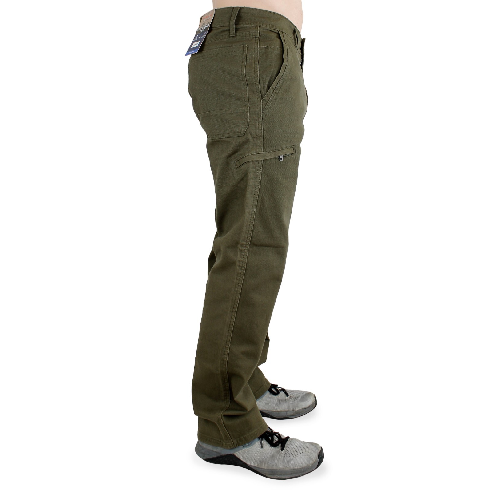 Weatherproof Vintage Flex Utility Pants Mens Relaxed Fit Stretch 5-Pocket Canvas