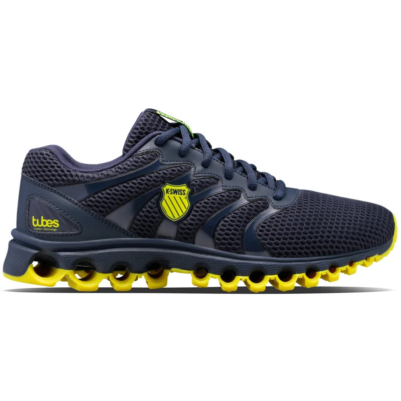 K-Swiss Men’s Tubes Comfort 200 Sneakers 07112-498 Paecot/Optic Yellow