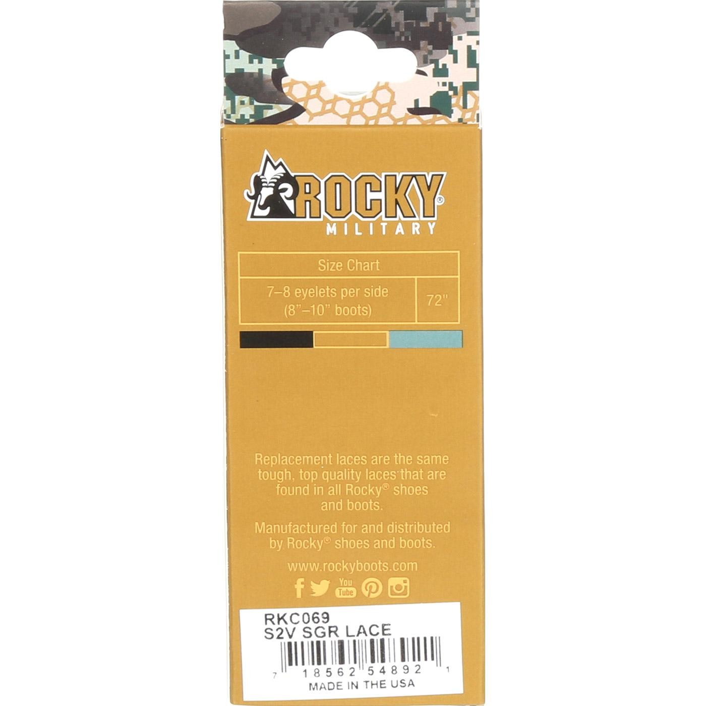 Rocky S2V 97″ Sage Green Laces