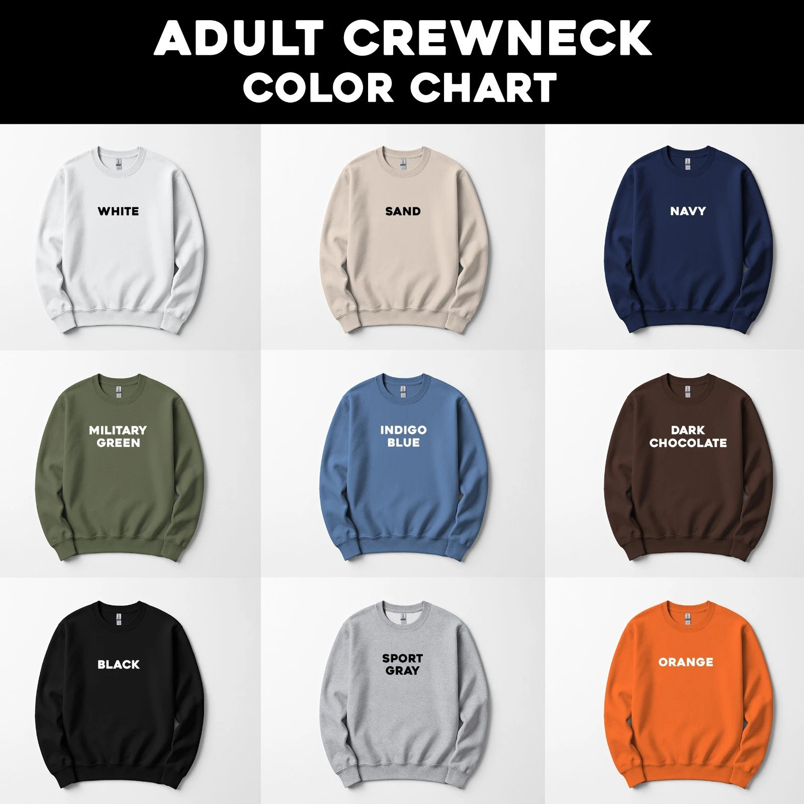 ESSENTIALS Sweatshirt Unisex – Soft Cotton Blend, Unisex Style