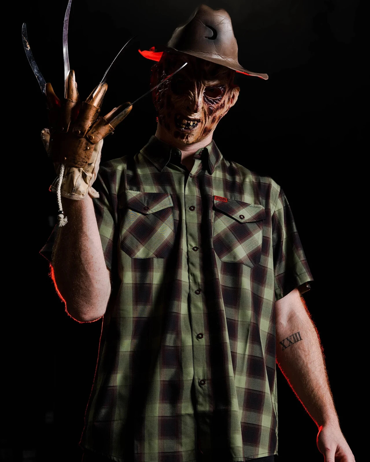 DIXXON Flannel The Springwood Slasher Men’s XL Bamboo Shirt Horror Series