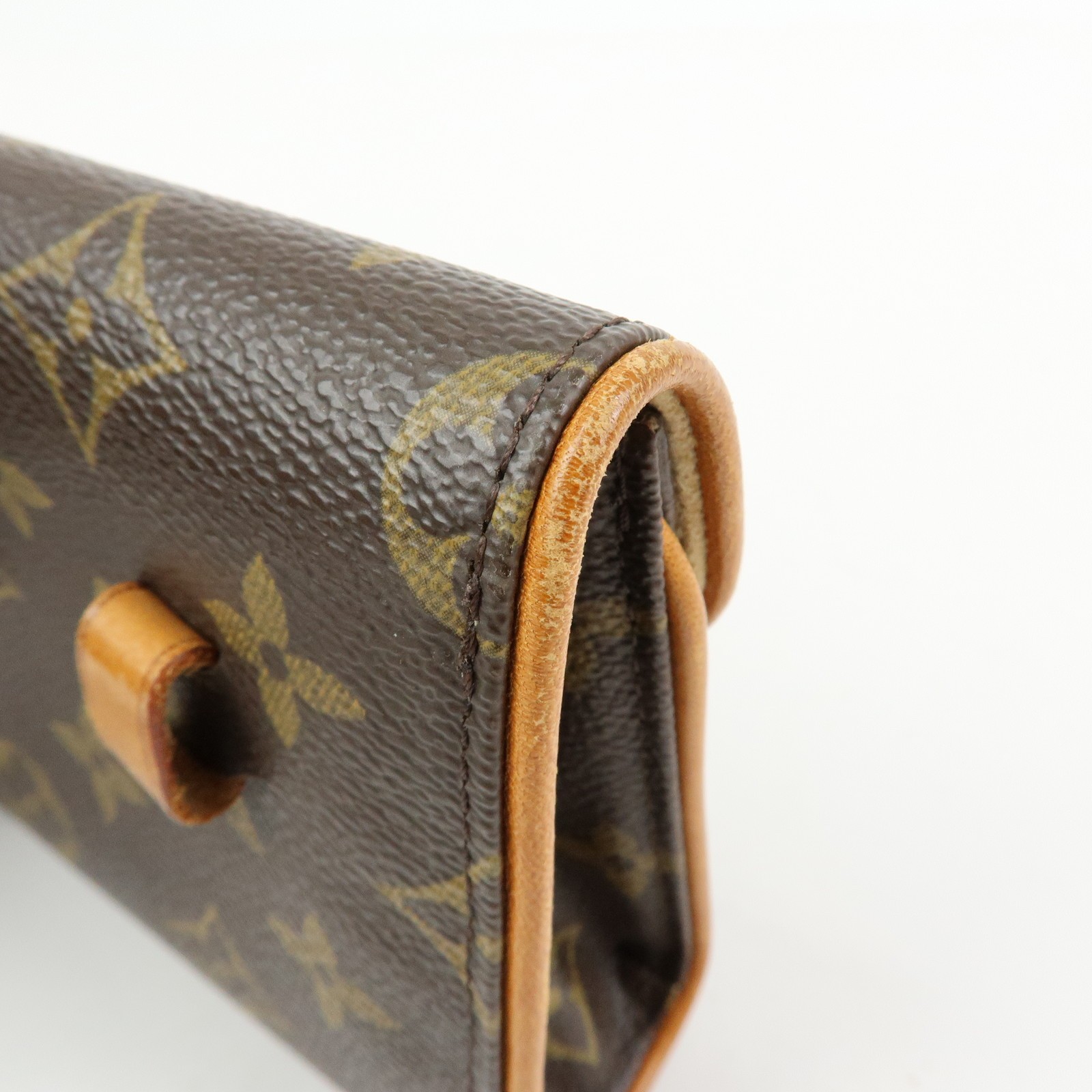Louis Vuitton Monogram Pochette Florentine XS Waist Bag Belt M51855 Used F/S