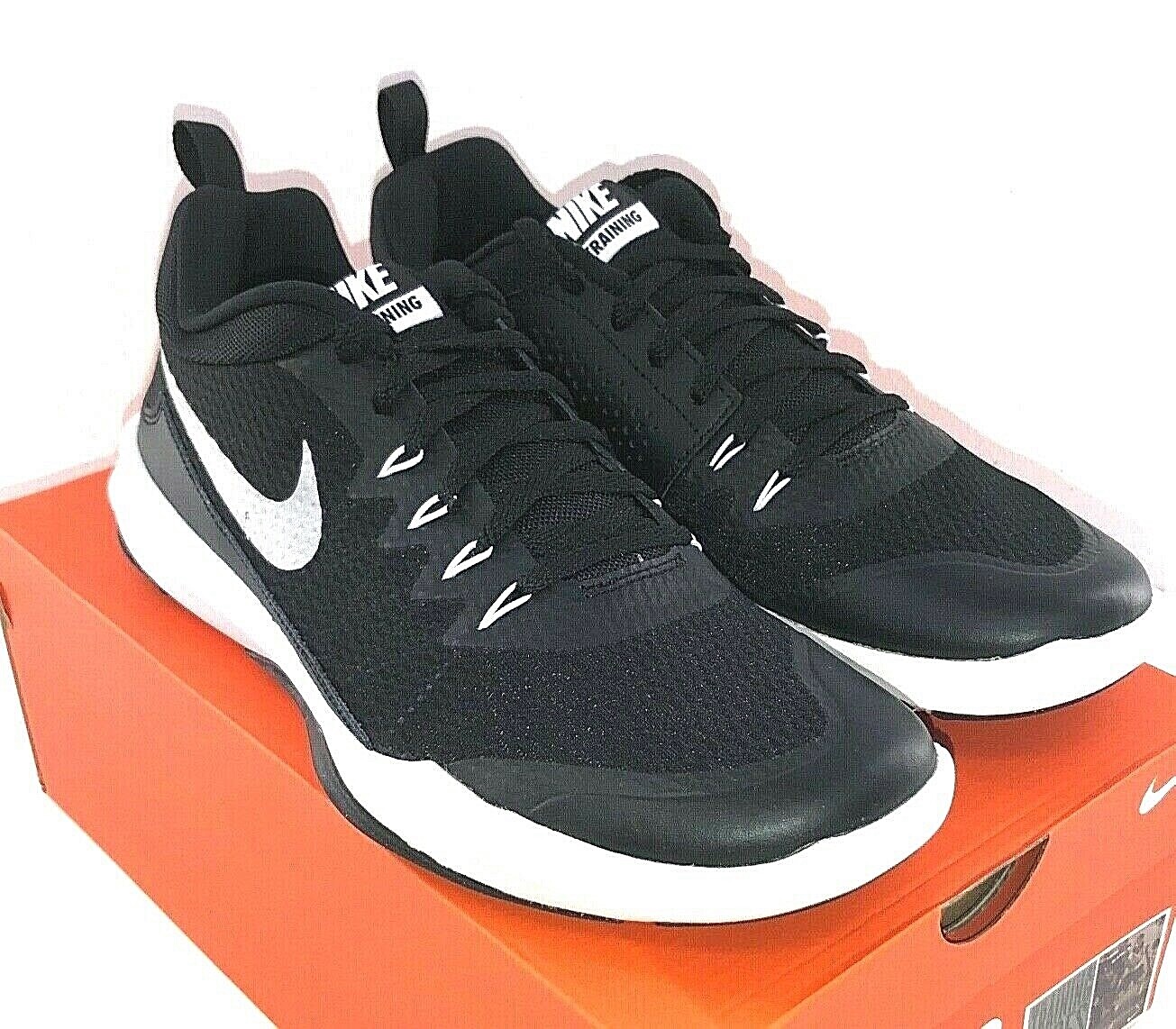 NIKE Legend Trainer Men’s Training Shoe Black / White / Silver 924206-001 NWD