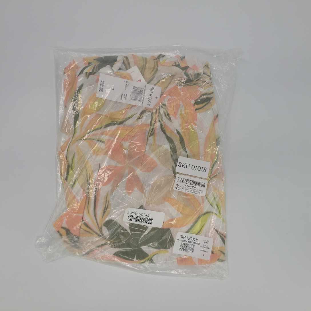 Roxy PT Summer Women’s Adventures Cover-Up Beach Dress Sleeveless Multi Sz NEW!