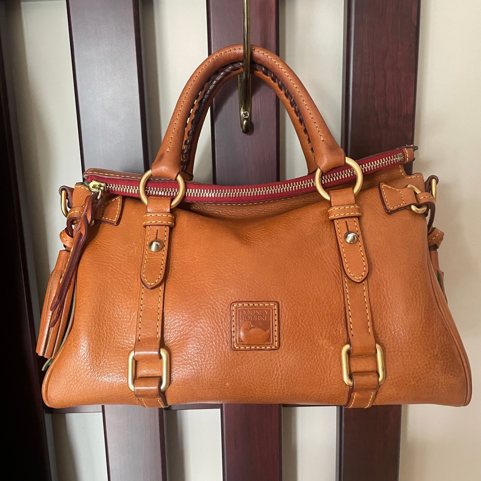 2010 Dooney & Bourke Florentine Small Satchel Bag
