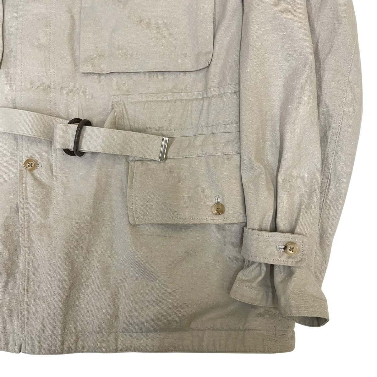 A. PRESSE 23SS U.S. ARMY Mountain Jacket Cotton Silk Blend japan a