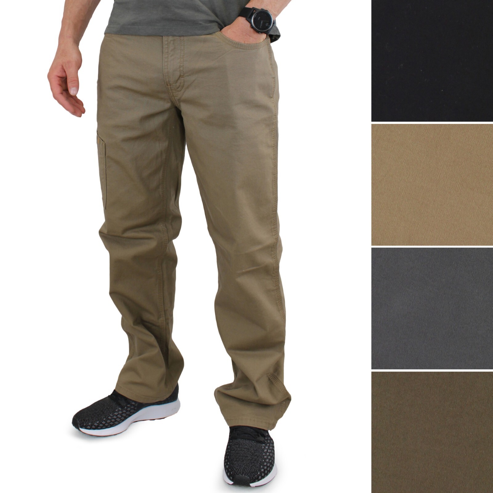 Ariat Work Rebar M4 Pants Men’s Relaxed Straight, 7-Pocket Carpenter DuraStretch