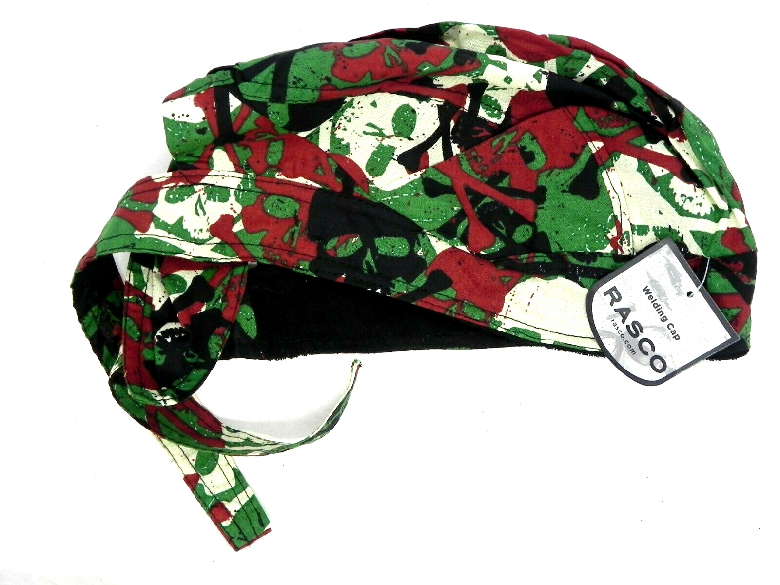 Rasco Skull & Cross Bones Cap Doo Rag Welding Work Safety Cycling CSKDR443 (HR)