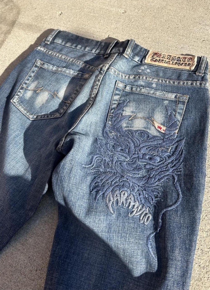 Marasuco Denim Legend Bootcut Jeans Blue Regular Fit Mid Rise Cotton Blend