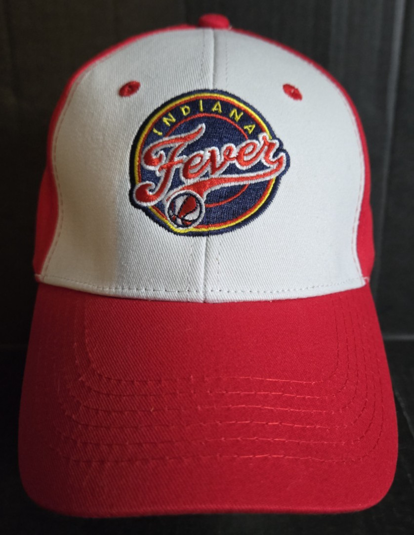 Indiana Fever Baseball Cap Hat Red/White, Adjustable Strap back, Caitlyn Clark