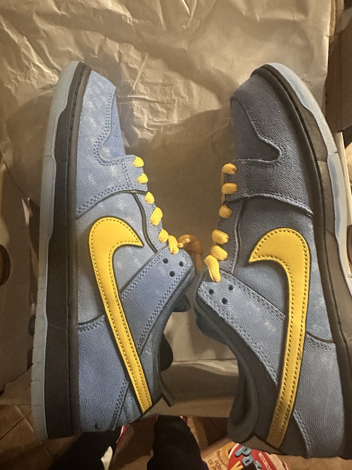 Nike Dunk SB Low Pro «Bubbles» Blue Chill/Deep Royal Blue Suede New w/Box