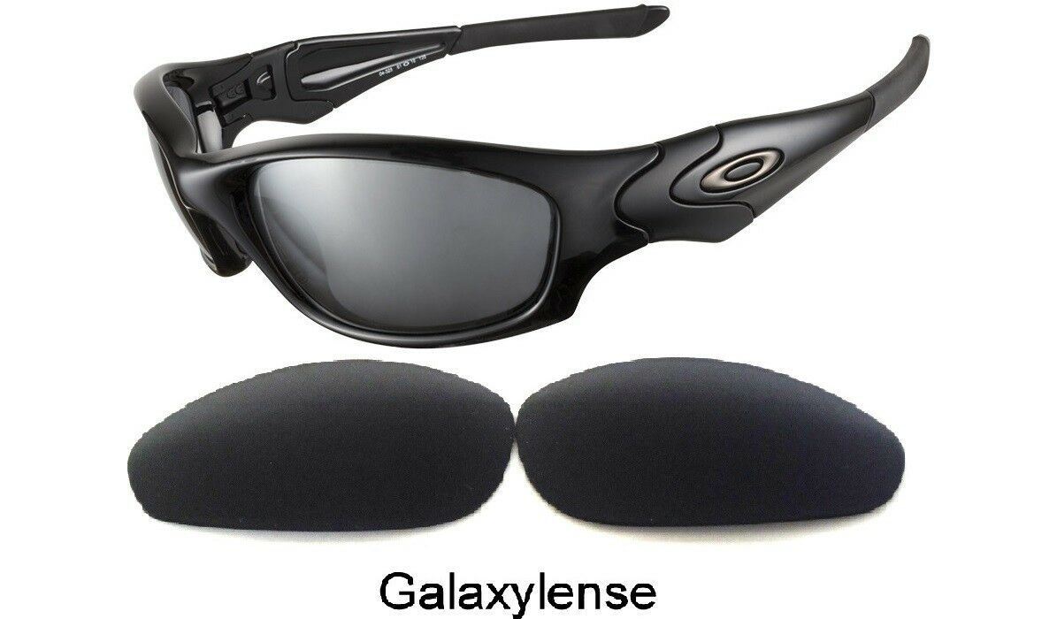 Galaxy Replacement Lenses For Oakley Straight Jacket Sunglasses Black 2007