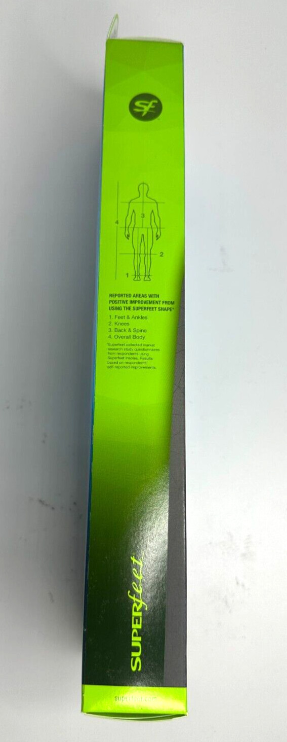 SUPERFEET FLEXMAX Dynamic Comfort Insoles Size C Men’s 2.5-4 Women’s 4.5-6 US