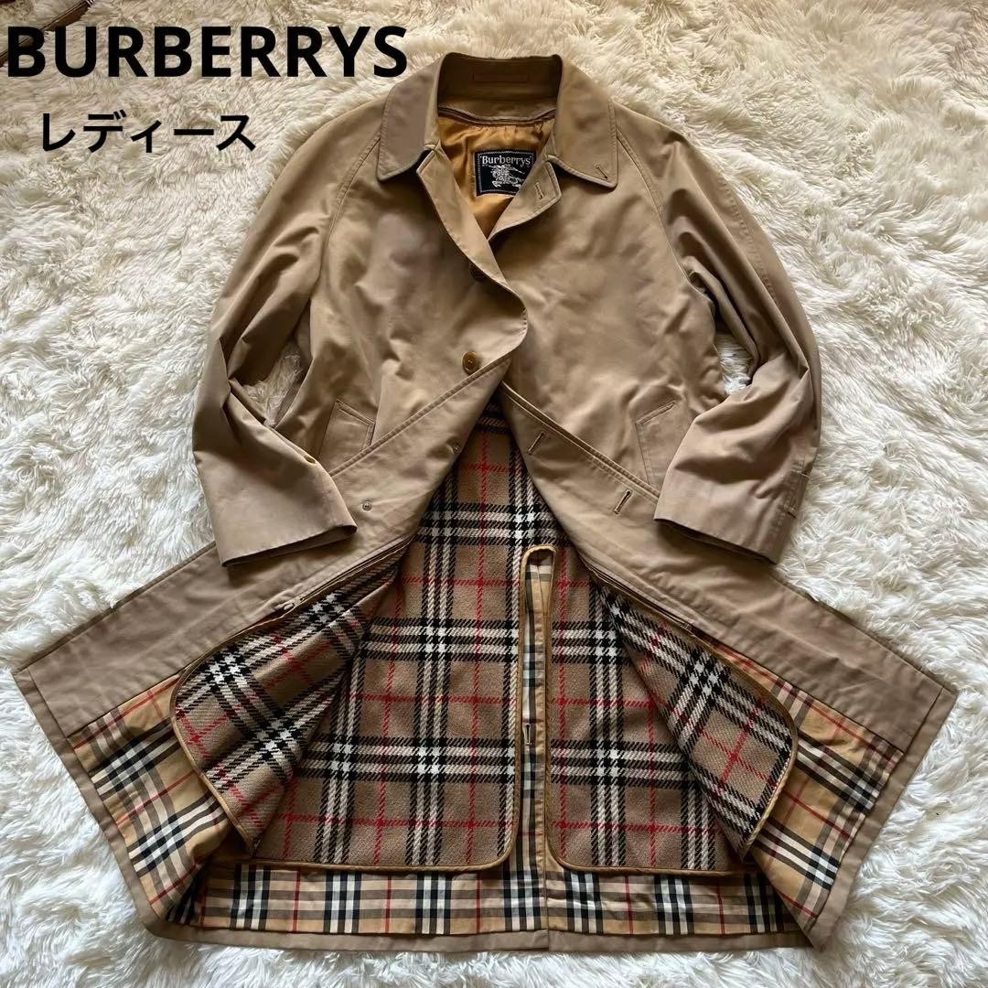 BURBERRYS Nova Check Liner Trench Coat XL