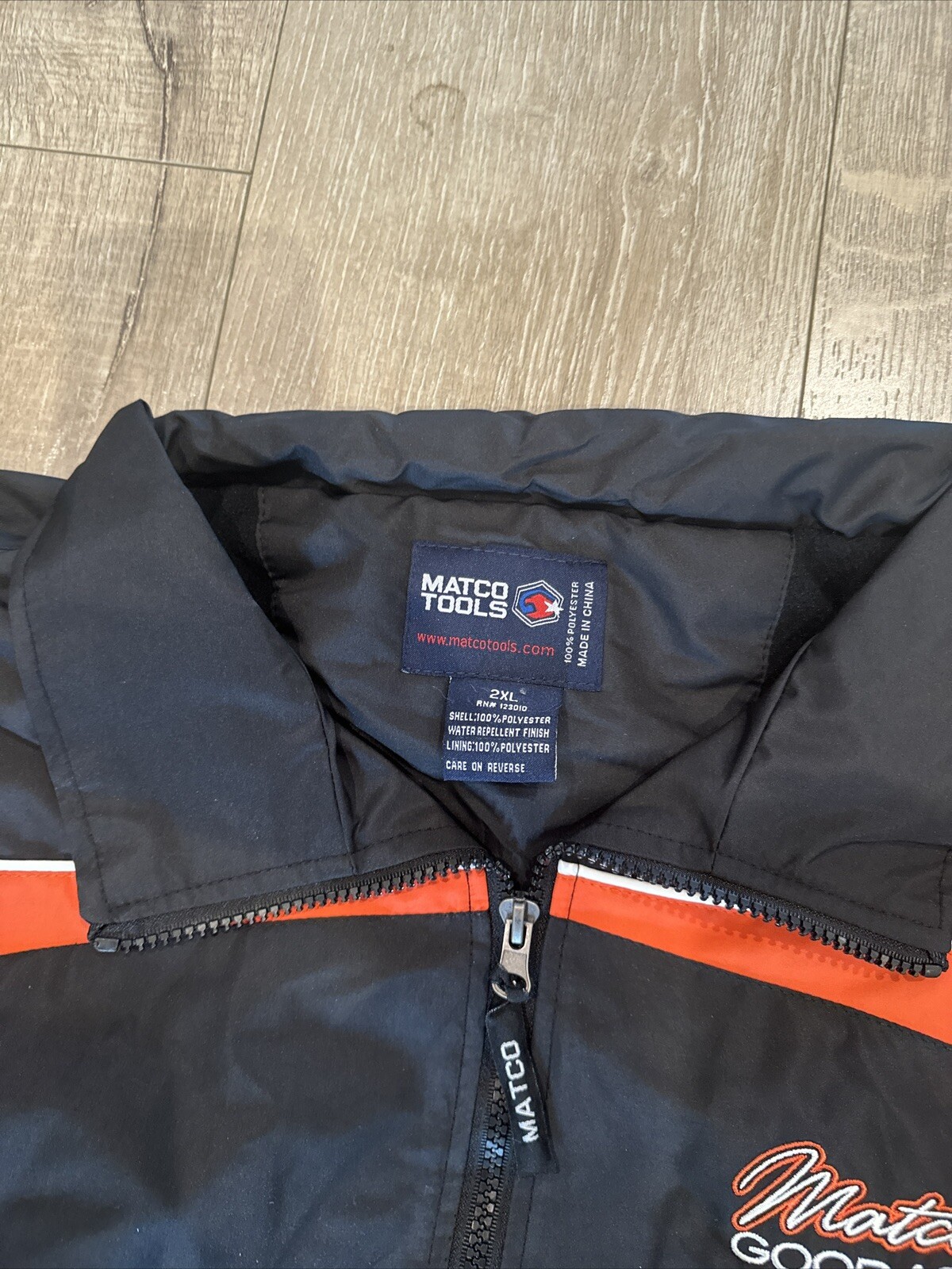 Matco Tools Jacket Embroidered As Gold Mens 2xl (Read Description) NWT