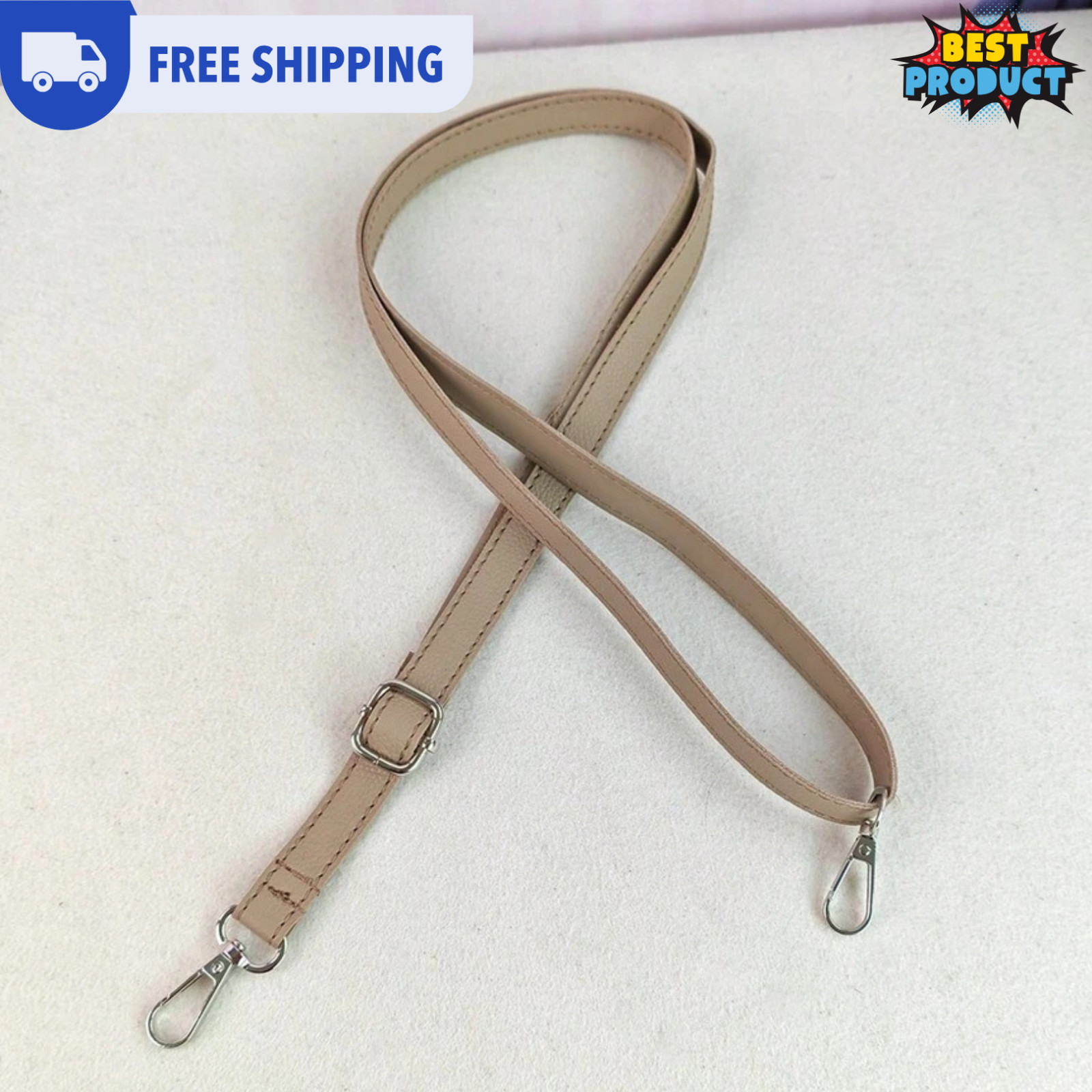 Adjustable Long Leather Crossbody Shoulder Bag Strap Handbag Belt Replacement x1