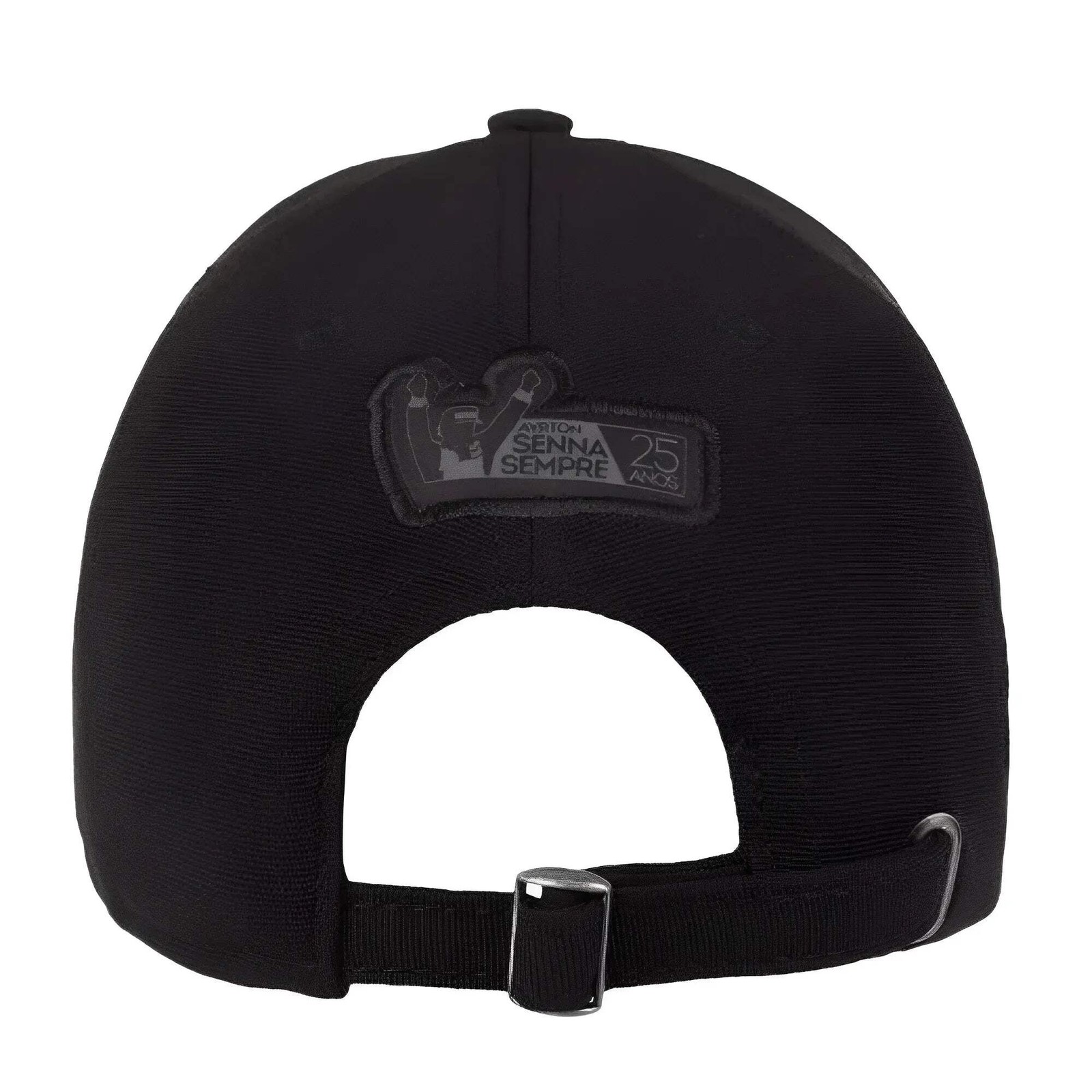 Authentic Ayrton Senna Logo Black Cap – Official Item