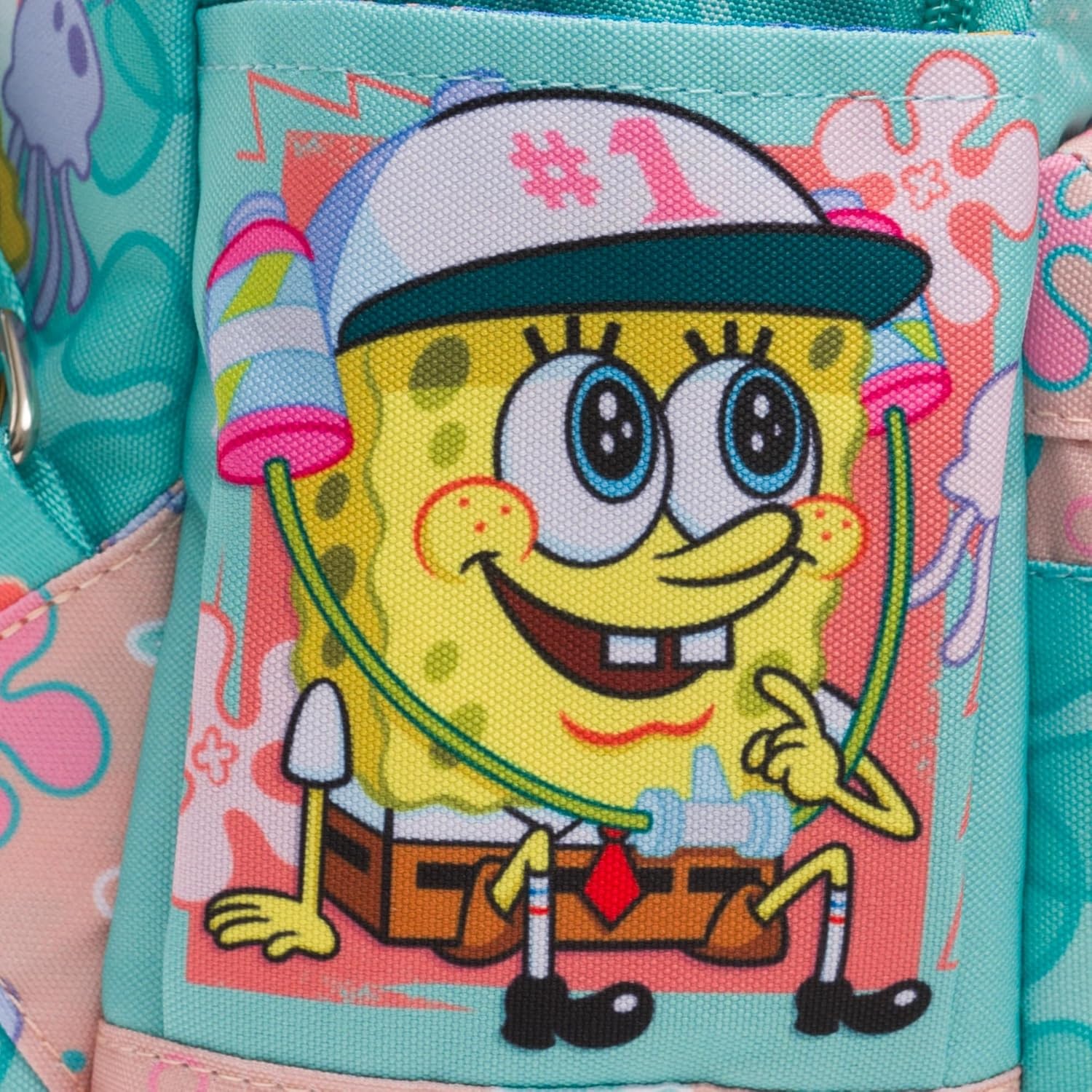 Nylon Backpack 13″ – Spongebob Squarepants Daydreamer Deluxe Daypack Bag