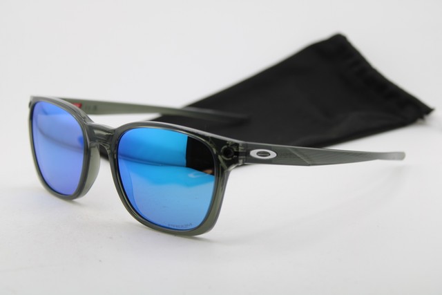 OAKLEY OO9018-1955 OJECTOR SAPPHIRE IRDIUM GREY AUTHENTIC SUNGLASSES 55-20