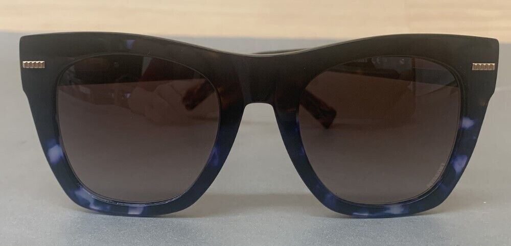 Missoni Women’s Square Full Rim Sunglasses in Havana Shaded Blue MIS 0069/S